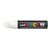 Paintmarker Uni POSCA PC17K extra breed rechthoek wit