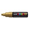 Paintmarker Uni POSCA PC8K breed schuin goud photo