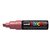 Paintmarker Uni POSCA PC8K breed schuin metallic rood