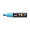 Paintmarker Uni POSCA PC8K breed schuin fluor turquoise photo