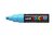 Paintmarker Uni POSCA PC8K breed schuin fluor turquoise