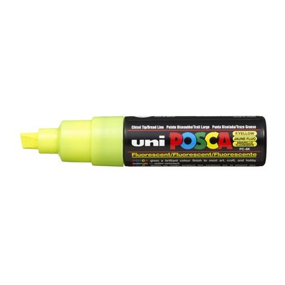 Paintmarker Uni POSCA PC8K breed schuin fluor gl