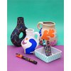 Paintmarker Uni POSCA PC1MC extra fijn grijs foto