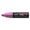 Paintmarker Uni POSCA PC8K breed schuin metallic roze foto