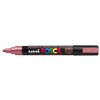 Paintmarker Uni POSCA PC5M medium metallic rood photo