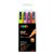 Paintmarker Uni POSCA PC3M fijn glitter warm assorti set à 4 stuks
