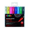 Paintmarker Uni POSCA PC1MC extra fijn assorti set à 8 stuks foto