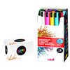 Paintmarker Uni POSCA PC1MR extra fijn assorti set à 16 stuks foto