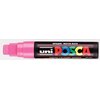 Paintmarker Uni POSCA PC17K extra breed rechthoek roze foto