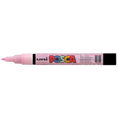 Paintmarker Uni POSCA PC3M fijn glitter roze