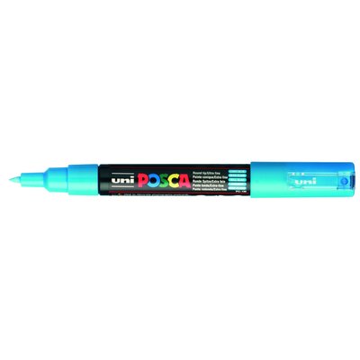 Paintmarker Uni POSCA PC1MC extra fijn lichtblauw