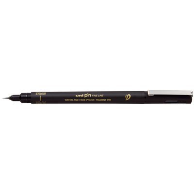 Fineliner uni-Ball Pin Brush EF noir
