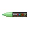 Paintmarker Uni POSCA PC8K breed schuin fluor groen foto