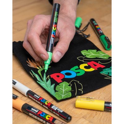 Paintmarker Uni POSCA PC1MC extra fijn abrikoos