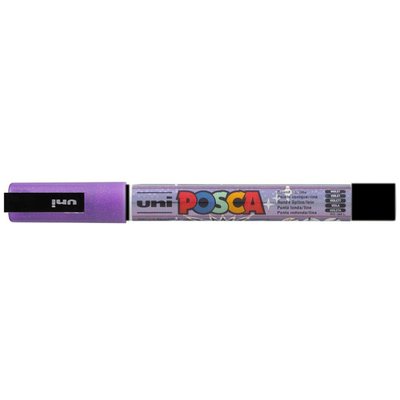 Paintmarker Uni POSCA PC3M fijn glitter paars
