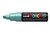 Paintmarker Uni POSCA PC8K breed schuin metallic groen