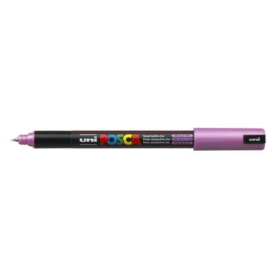 Paintmarker Uni POSCA PC1MR extra fijn metallic roze