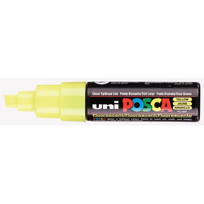 Paintmarker Uni POSCA PC8K breed schuin gl