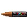 Paintmarker Uni POSCA PC8K breed schuin brons foto