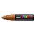 Paintmarker Uni POSCA PC8K breed schuin brons