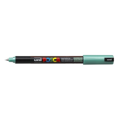 Paintmarker Uni POSCA PC1MR extra fijn metallic groen