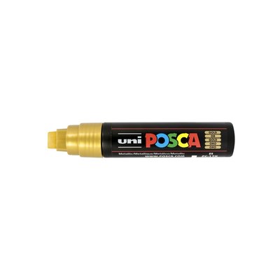 Paintmarker Uni POSCA PC17K extra breed rechthoek goud