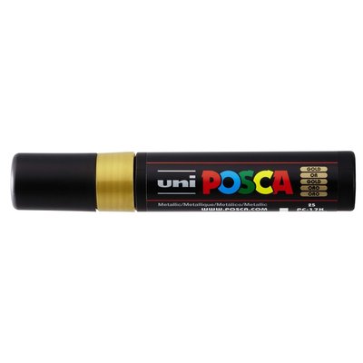 Paintmarker Uni POSCA PC17K extra breed rechthoek goud