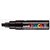 Paintmarker Uni POSCA PC8K breed schuin zwart