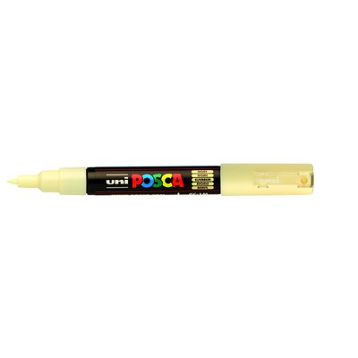 Paintmarker Uni POSCA PC1MC extra fijn ivoor