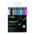Paintmarker Uni POSCA PC1MR extra fijn metallic assorti set à 8 stuks