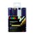 Paintmarker Uni POSCA PC8K breed schuin assorti set à 4 stuks