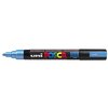 Paintmarker Uni POSCA PC5M medium metallic blauw foto