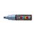Paintmarker Uni POSCA PC8K breed schuin leisteengrijs