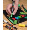 Paintmarker Uni POSCA PC5M medium metallic assorti set à 8 stuks foto