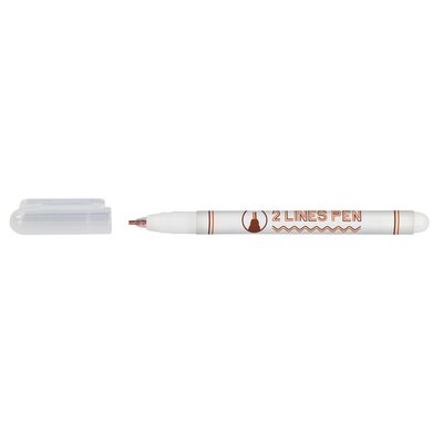 Fineliner Online 2 pointes assorti boîte 6 pièces