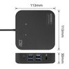 Dockingstation ACT USB-C Dual Monitor met Power Delivery foto