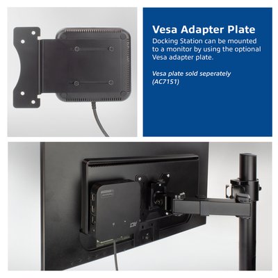 Dockingstation ACT USB-C Dual Monitor met Power Delivery