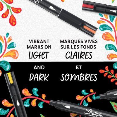 Creatieve marker Sharpie assorti 2 stuks