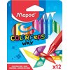 Crayons de cire Maped Color'Peps Was set 12 couleurs Photo