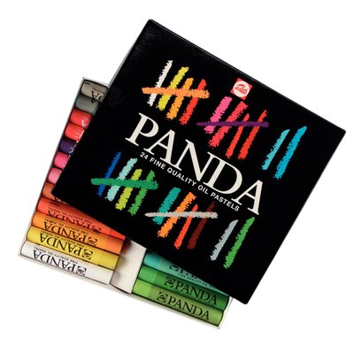 Pastel à l'huile Talens Panda set 24 couleurs