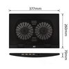 Laptopstandaard ACT 2 standen met ventilator 4-p hub foto