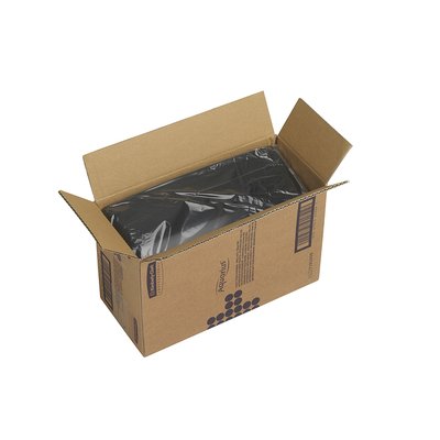 Distributeur papier toilette Aquarius Duo 7191 pour petit rouleau noir
