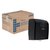 Handdoekroldispenser Aquarius zwart 7376