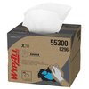 Poetsdoek WypAll X70 PowerClean 426x282mm 200vel dispenserdoos wit 8296 foto