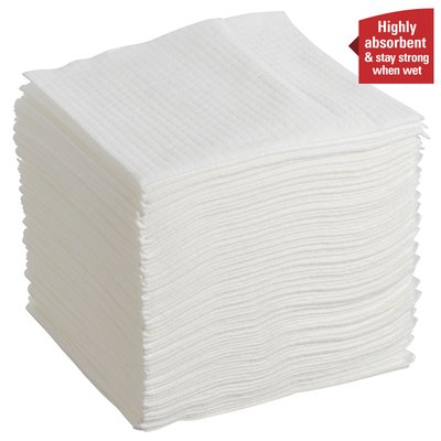 Poetsdoek WypAll X70 PowerClean 305x317mm 12x76vel wit 8387