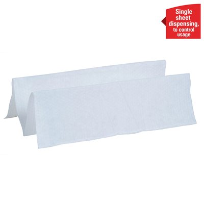 Poetsdoek WypAll X70 PowerClean 305x317mm 12x76vel wit 8387