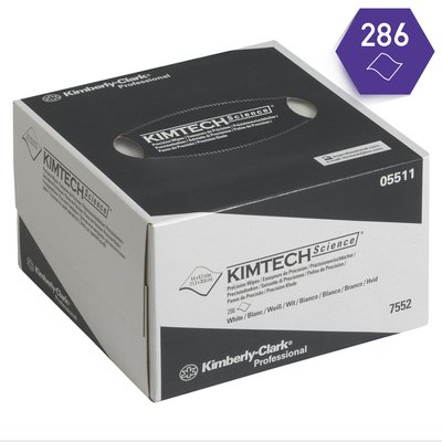 Essuyeur de précision Kimtech Science 208x112mm 30x 286 feuilles blanc