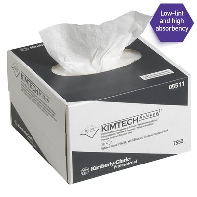 Essuyeur de précision Kimtech Science 208x112mm 30x 286 feuilles blanc
