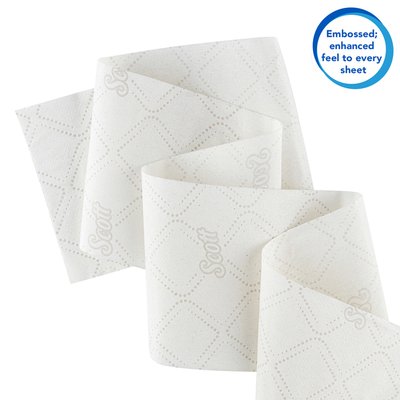 Toiletpapier Scott Essential jumbo 2-laags 200m wit 8614
