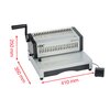 Inbindmachine GBC Combbind CB25E Pro 21-gaats foto